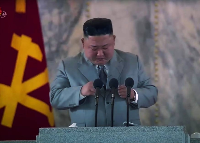 Kim Jong-Un - Aparição Incomum