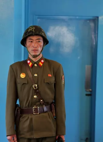 Imagem Soldado Norte Coreano